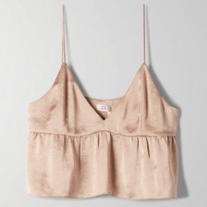 Aritzia Little Moon Lover Cami in Nude